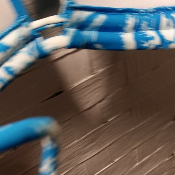 Blue Floral Bikini - Picture 7 of 10